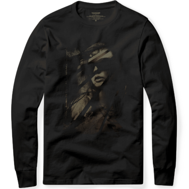 Long sleeve T-shirt с щампа