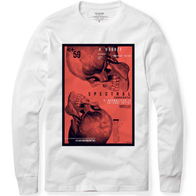 Long sleeve T-shirt с щампа