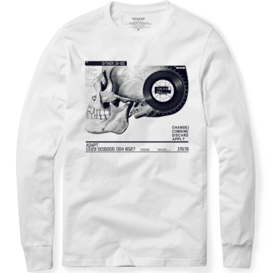 Long sleeve T-shirt с щампа