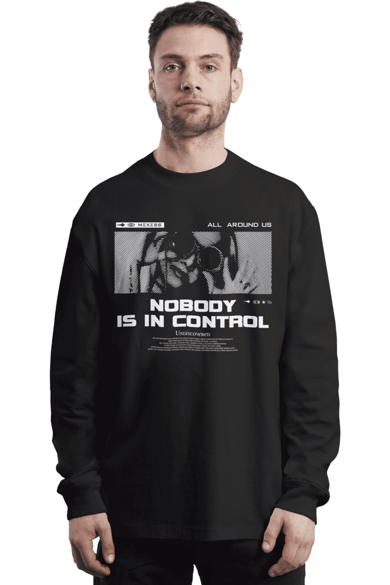 Long sleeve T-shirt с щампа